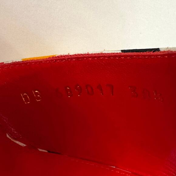 Saint Laurent Paloma Heart-Print Wedge Wicker Espadrilles Sandals 38.5 (US 8.5) - Picture 11 of 16